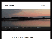 Tablet Screenshot of debsherrer.com